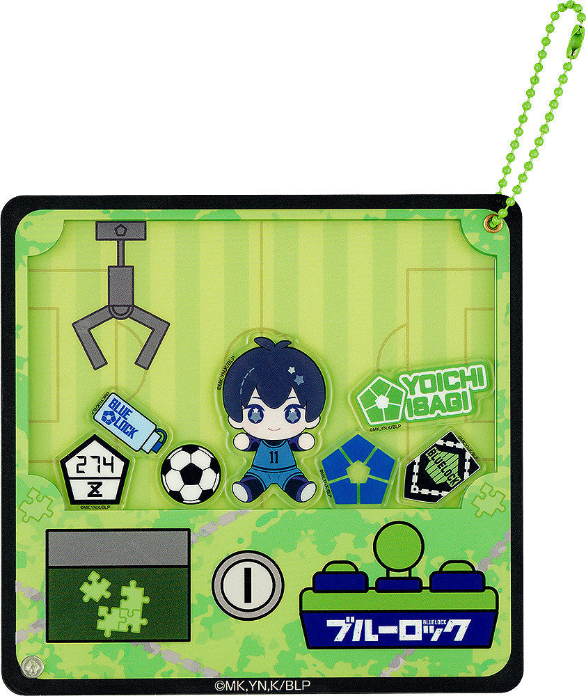 Blue Lock HUGGY Series Claw Machine Acrylic Keychain Isagi Yoichi