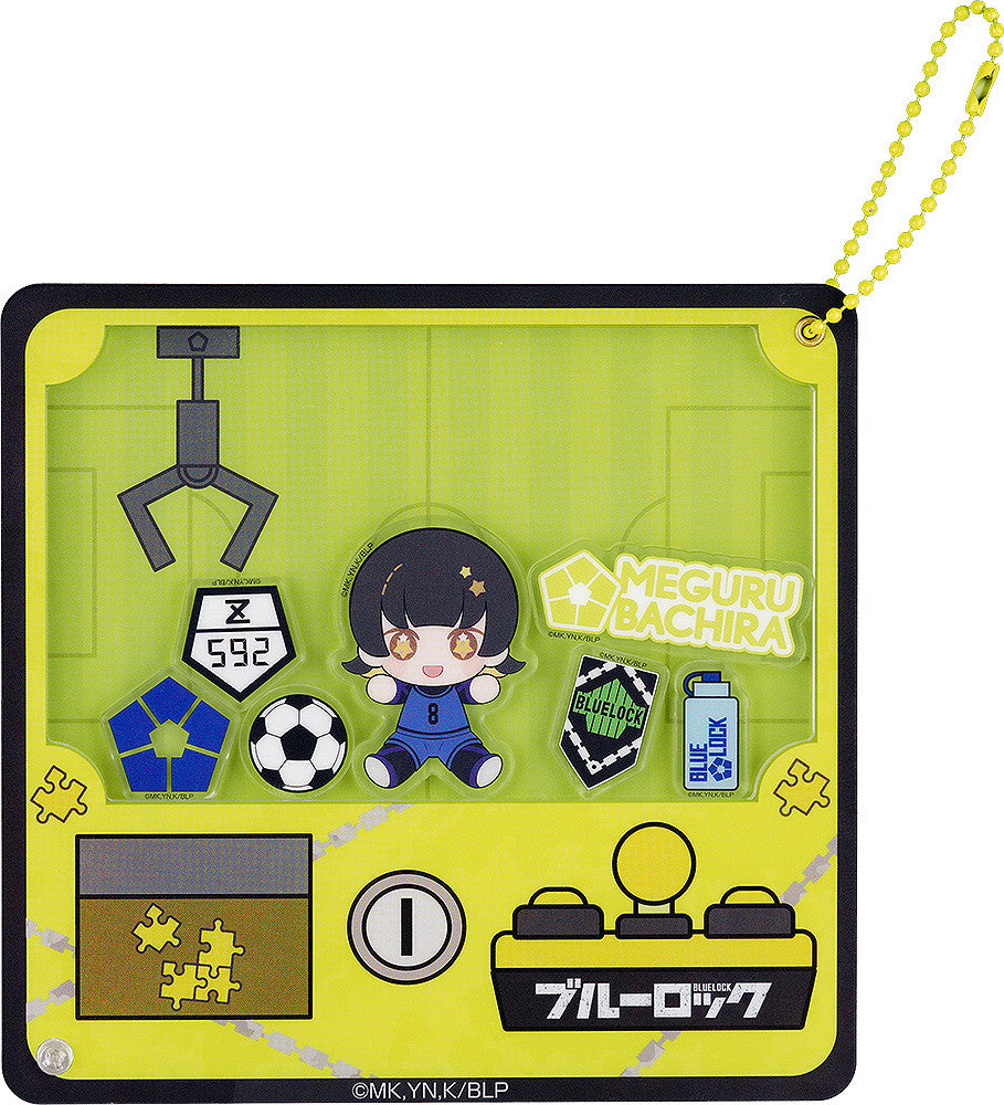 Blue Lock HUGGY Series Claw Machine Acrylic Keychain Bachira Meguru