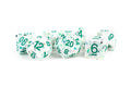 PREORDER Fanroll: 16mm Resin Polyhedral Dice Set: Recycled Rainbow
