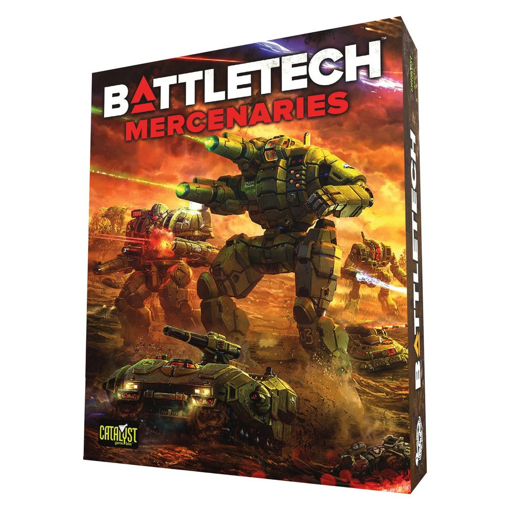 PREORDER BattleTech Mercenaries Box Set (KEVLAR box cover)