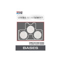 Wargames Atlantic - 50mm Textured Bases (3mm Bevel)