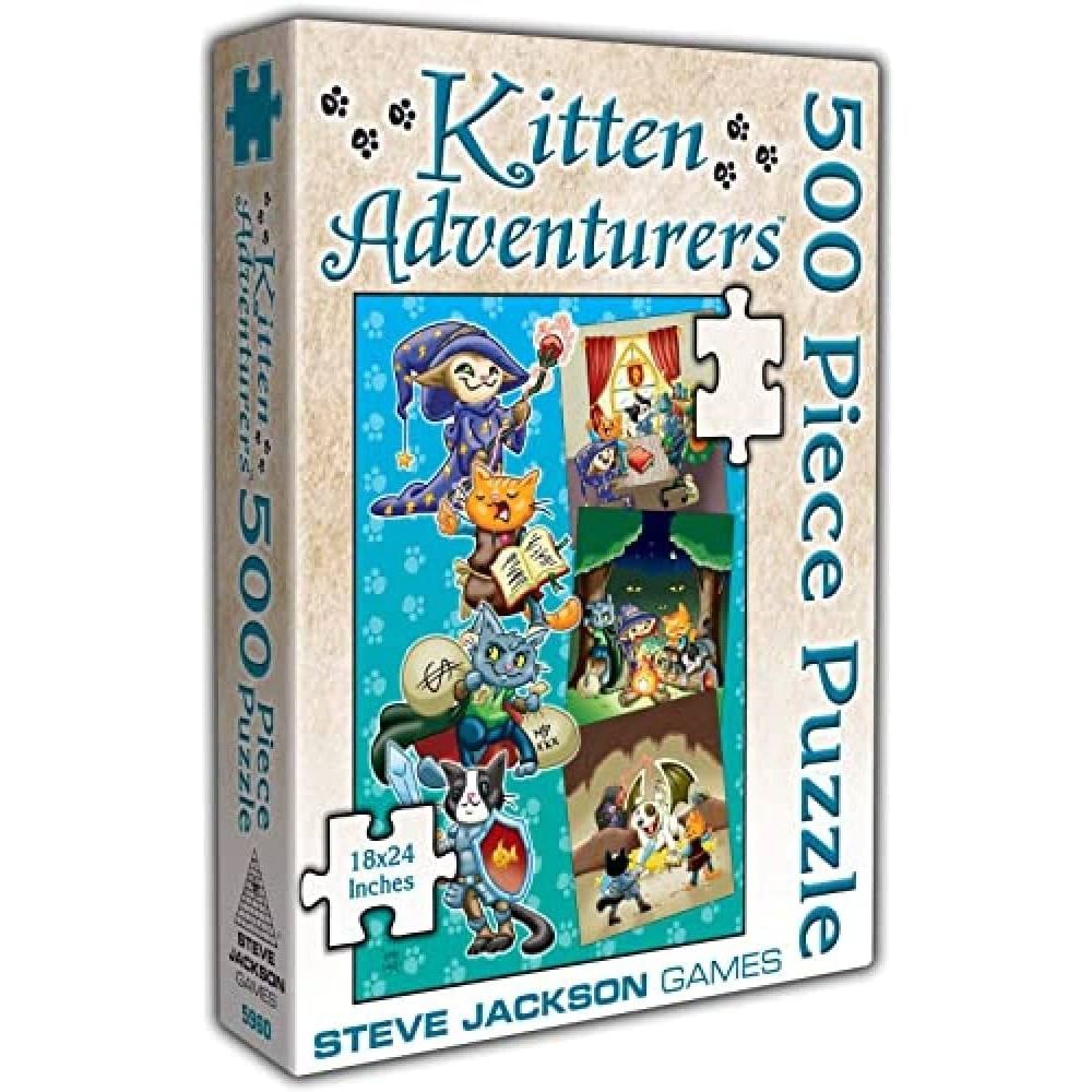 PREORDER Kitten Adventurers 500pc Puzzle