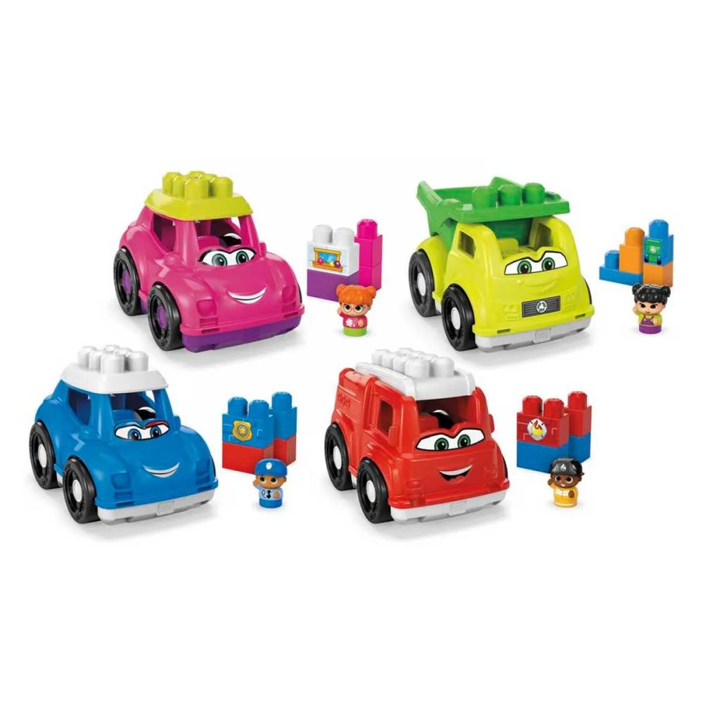 PREORDER Mega Blocks - Core - Mb Lil Vehicles Classic Coll. (Coll. Of 3)