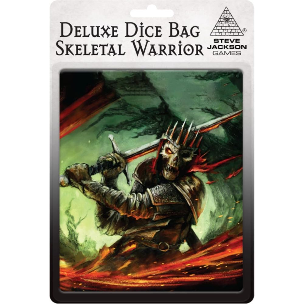 PREORDER Deluxe Dice Bag Skeletal Warrior