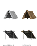 WizKids Deep Cuts Unpainted Miniatures Tent & Lean-To
