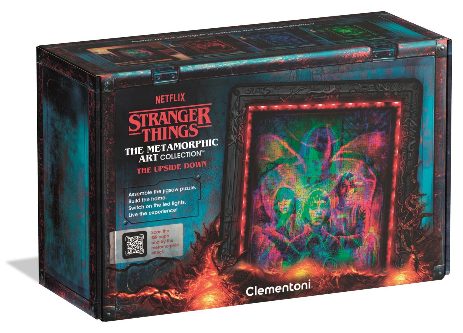 Clementoni Metamorphic Art Collection Electronic Art Stranger Things - The Upside Down