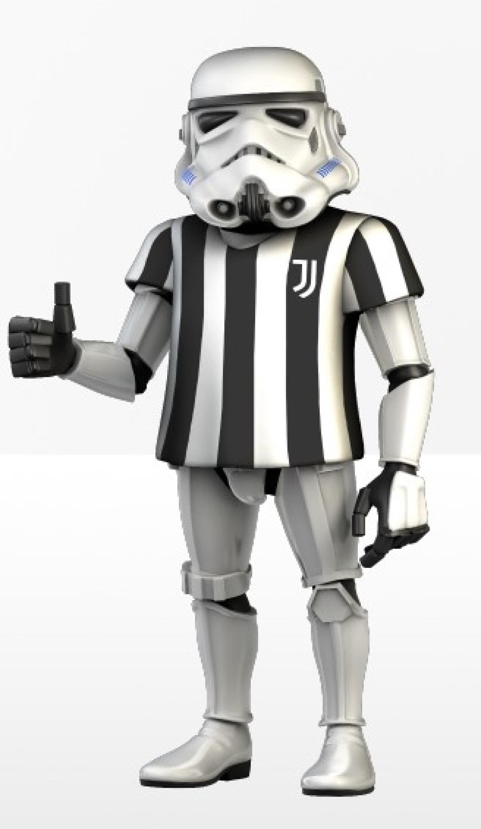 PREORDER MINIX Star Wars Stormtrooper JUVENTUS Fan 262