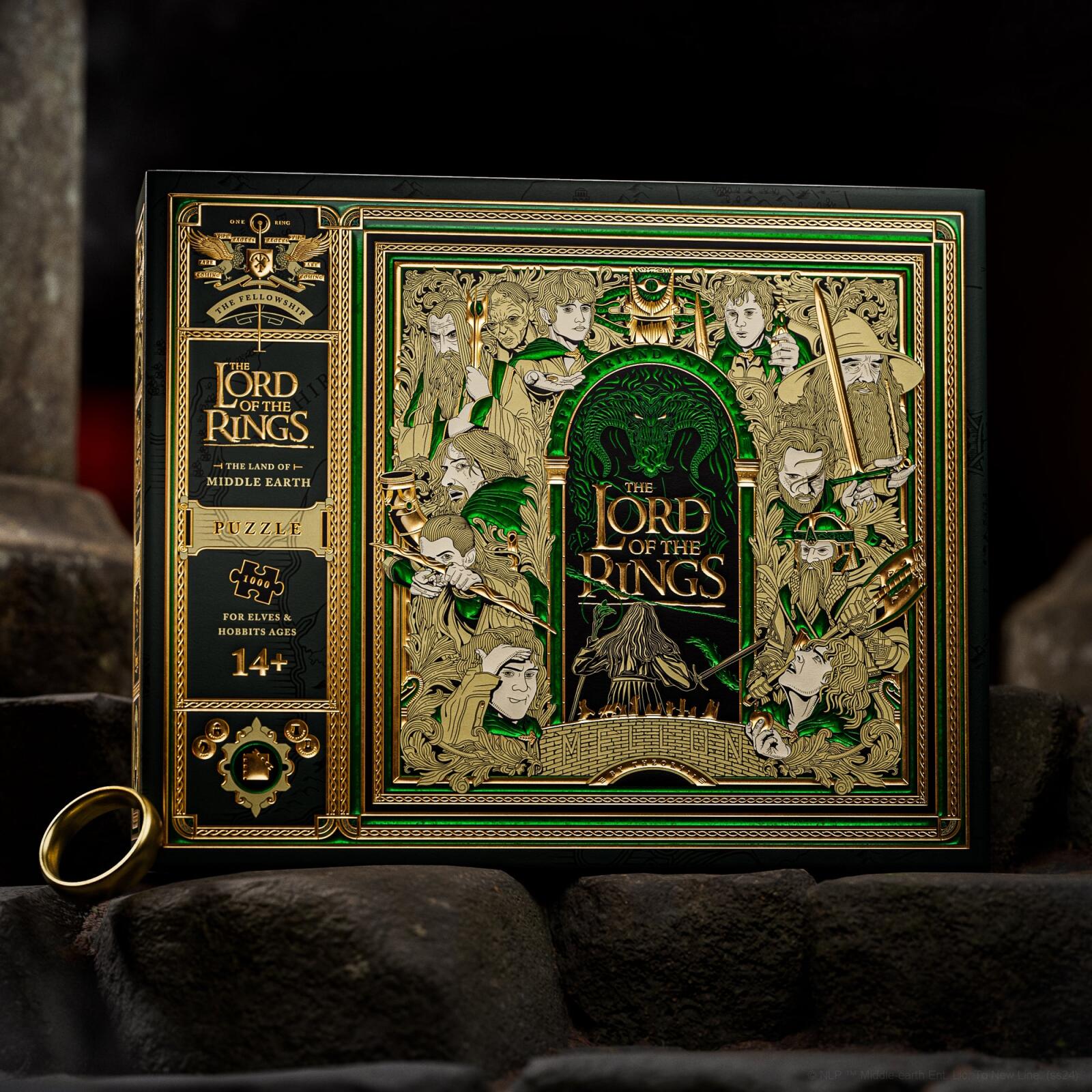 theory11 Lord of the Rings Puzzle 1000 Piece Jigsaw Puzzle