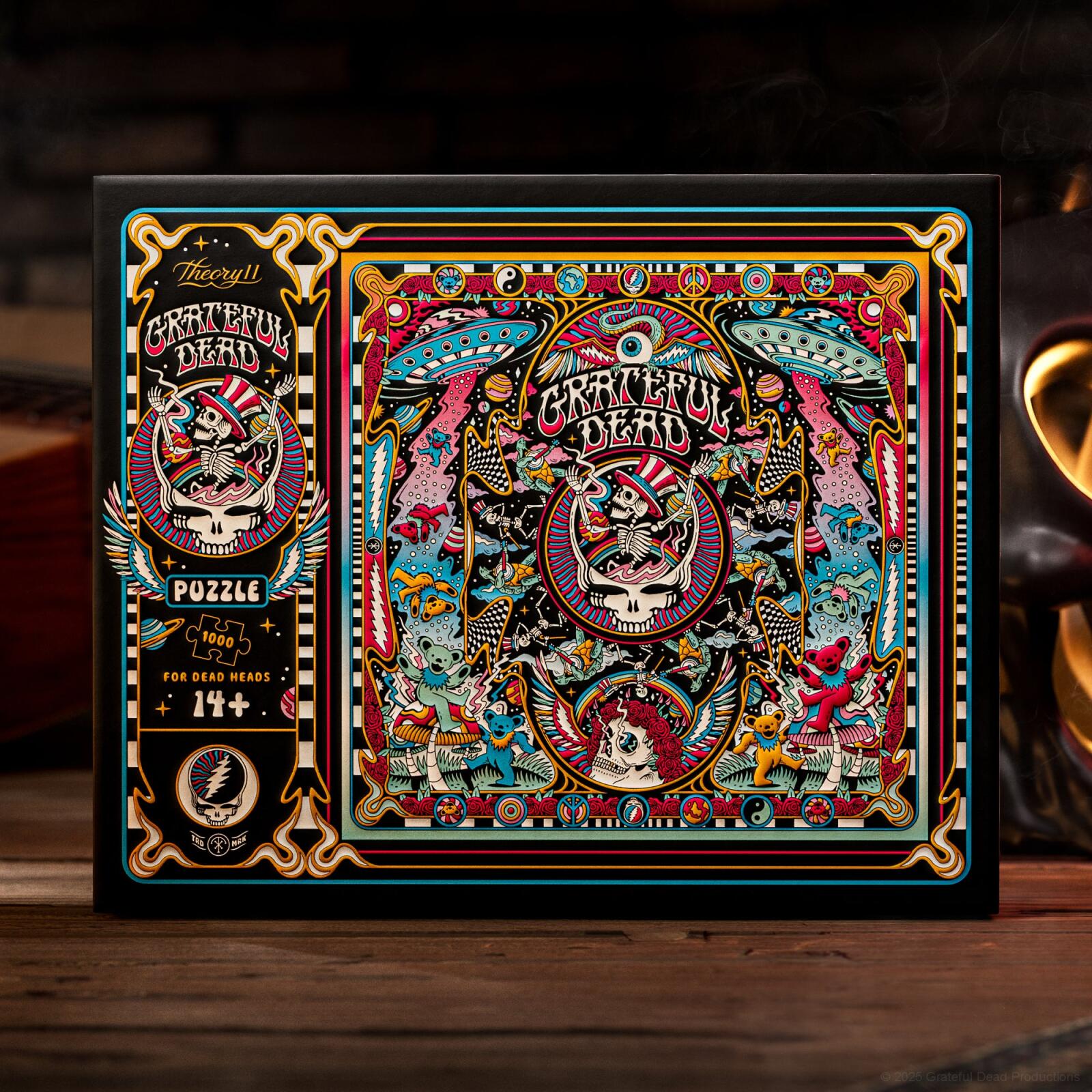 theory11 Grateful Dead Puzzle 1000 Piece Jigsaw Puzzle