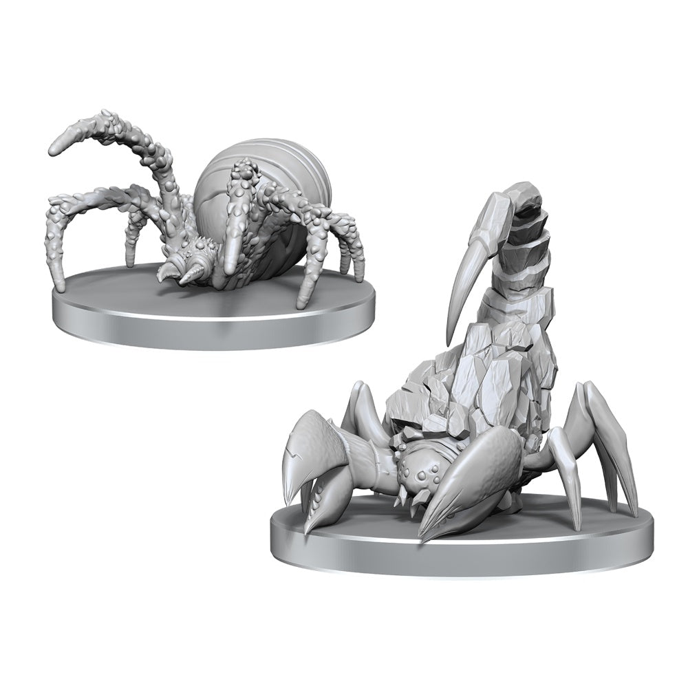 Pathfinder Battles Deep Cuts: Cave Scorpion & Hunting Spider