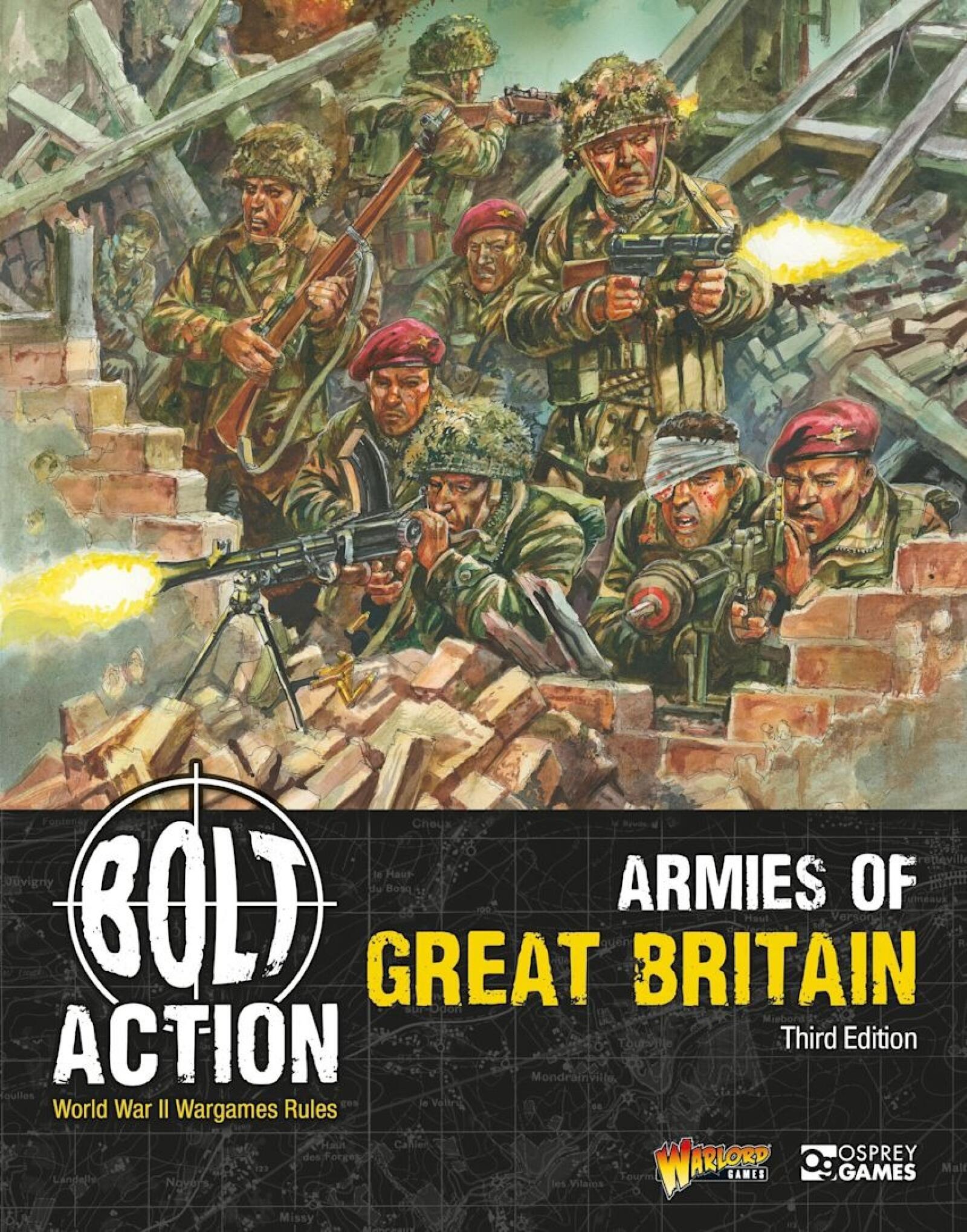 PREORDER Bolt Action - Armies of Great Britain Third Edition