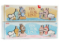Labubu THE MONSTERS Pin For Love Plush Box A-M & N-Z Whole Box Authentic Pop Mart