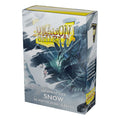 Dragon Shield: Japanese Size Sleeves  Matte Dual  Snow (Nirin)