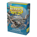 Dragon Shield: Japanese Size Sleeves  Matte Dual  Lagoon (Saras)