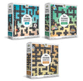 Bonza Crossword 100pce Puzzles - 3 Asst (Sports - Australian Cities - Musical Instruments)