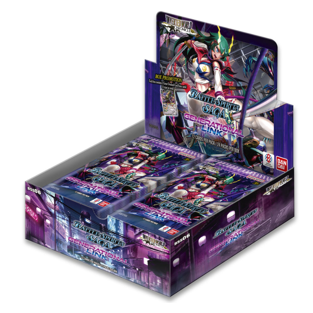 Battle Spirits Saga: Inverted World Chronicle Generational Link: Booster Box [BSS06]