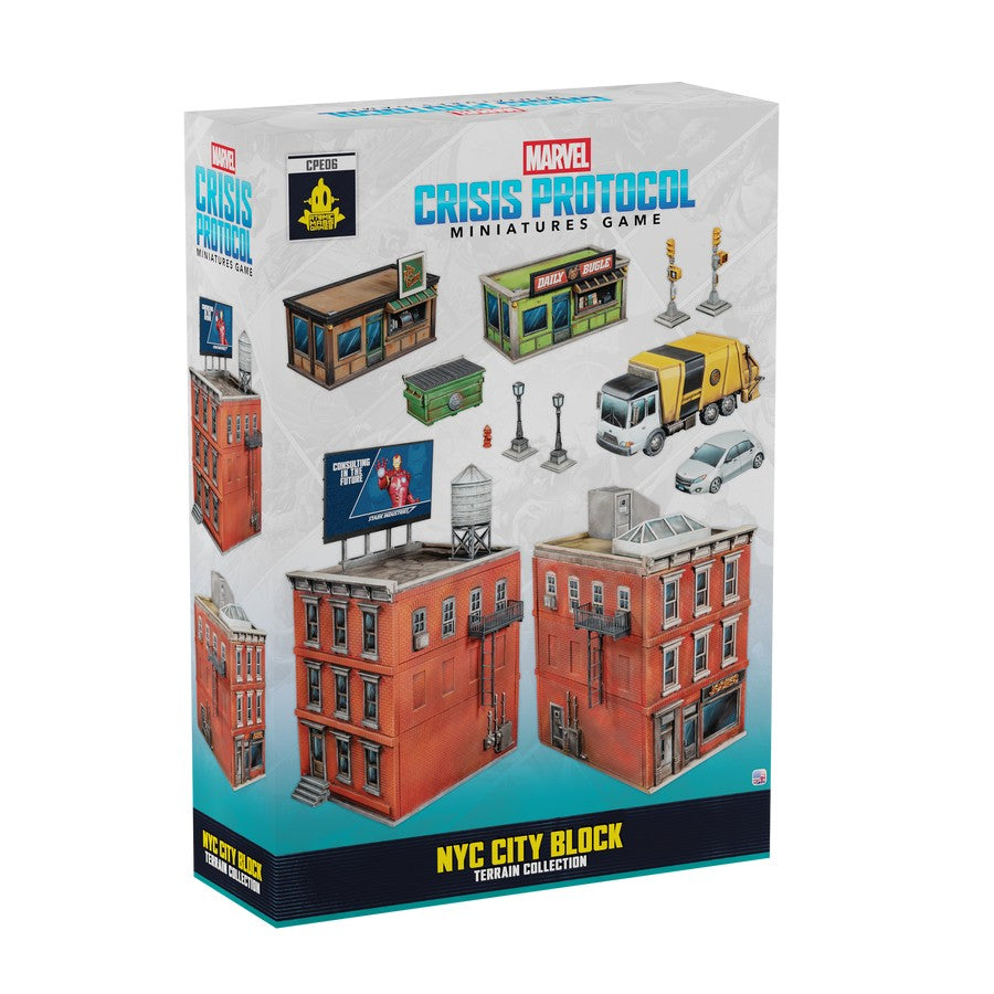 Marvel: Crisis ProtocolNYC City Block Terrain Collection