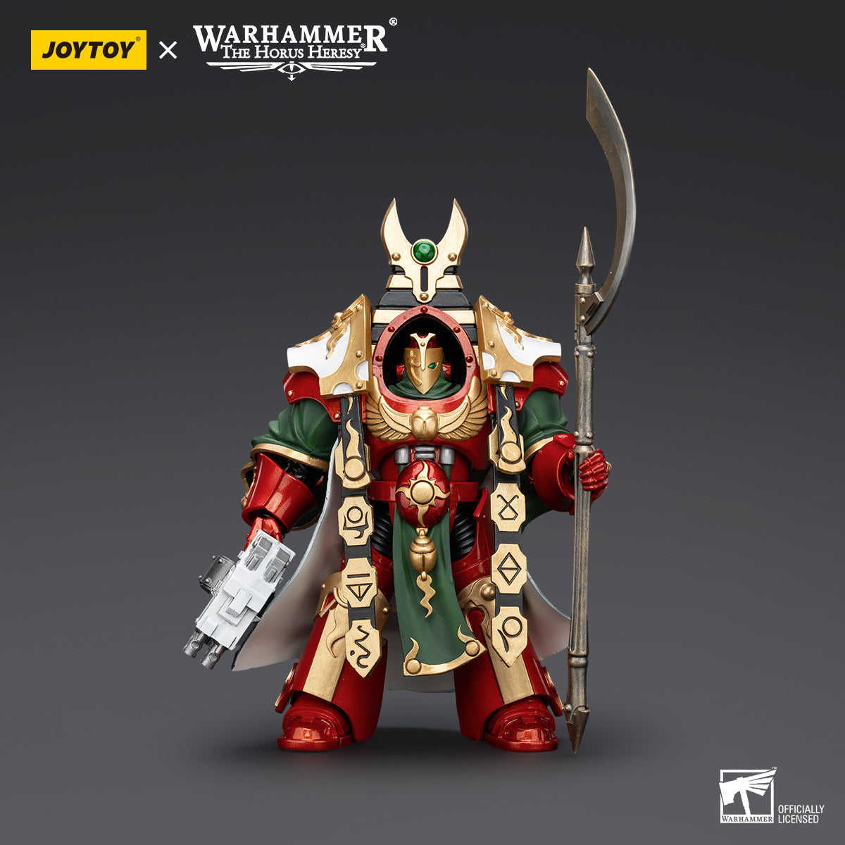 PREORDER Warhammer Collectibles: 1/18 Scale Thousand Sons Legion Praetor in Cataphractii Terminator Armour