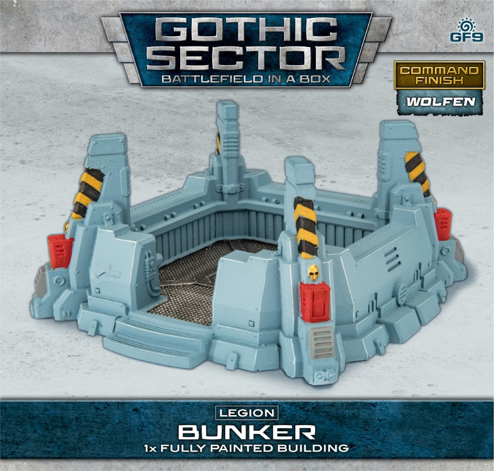 Battlefield in a Box: Gothic Sector  Legion: Bunker  Alternate Paint Scheme