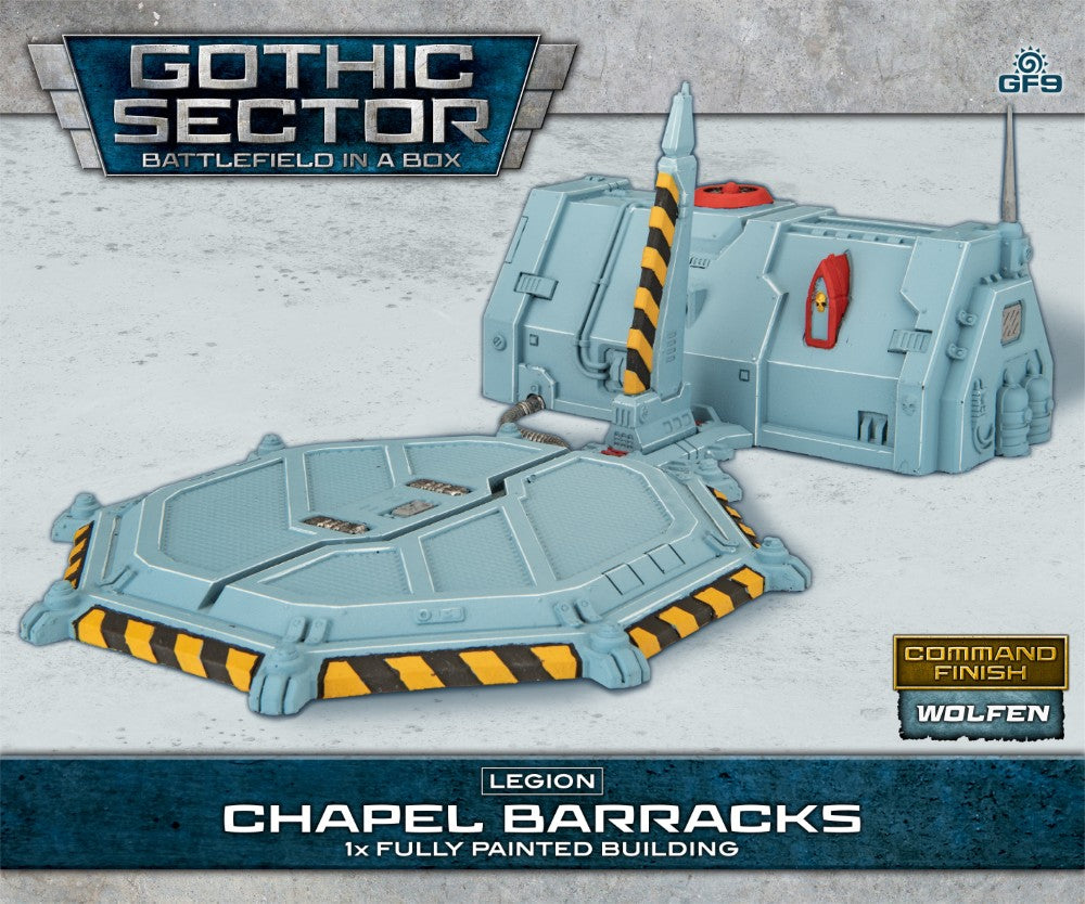 Battlefield in a Box: Gothic Sector  Legion: Chapel Barracks  Alternate Paint Scheme