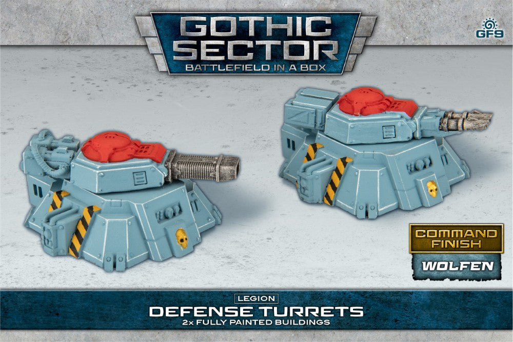 Battlefield in a Box: Gothic Sector  Legion: Defense Turrets  Alternate Paint Scheme