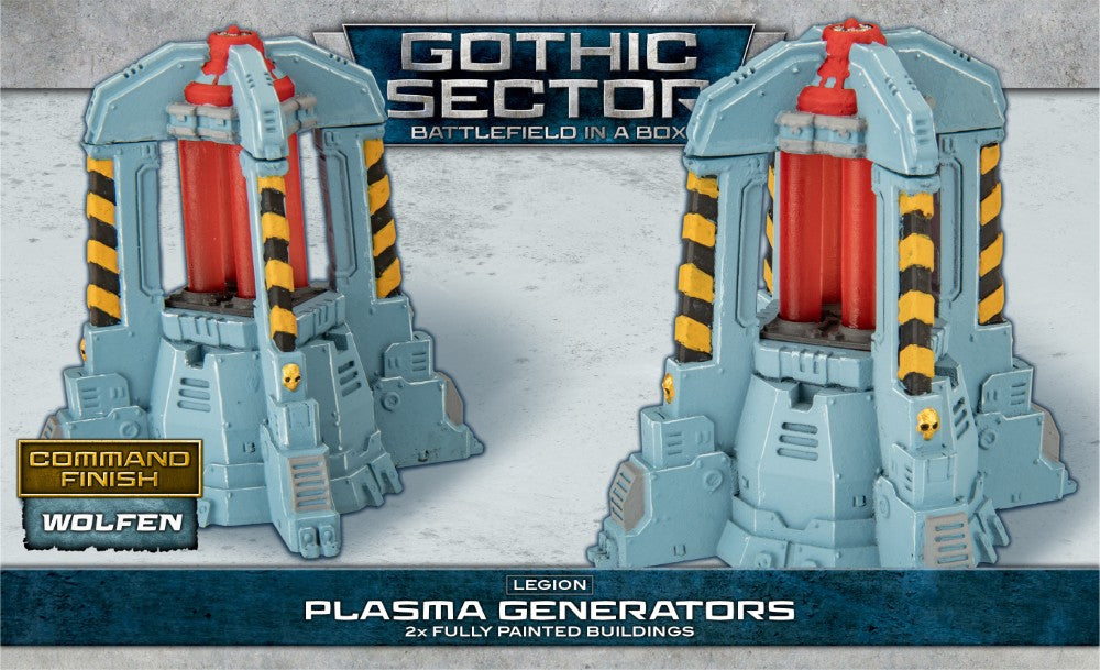 Battlefield in a Box: Gothic Sector  Legion: Plasma Generators  Alternate Paint Scheme