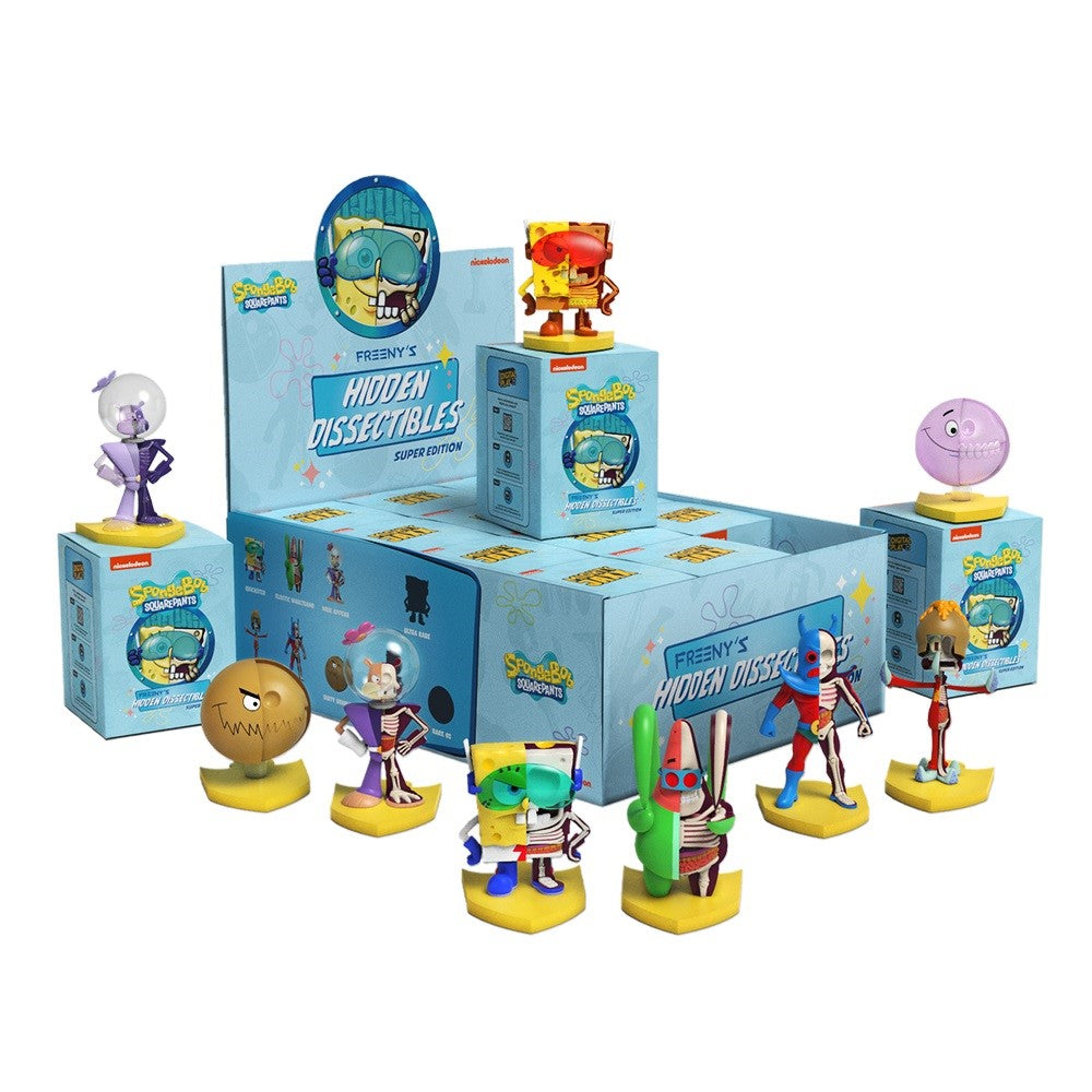Mighty Jaxx: Freenys Hidden Dissectibles - SpongeBob SquarePants Series 4 (Super Edition) Display
