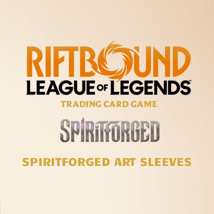 Riftbound: League of Legends TCG  Sleeves  Spiritforged: TBA (4)