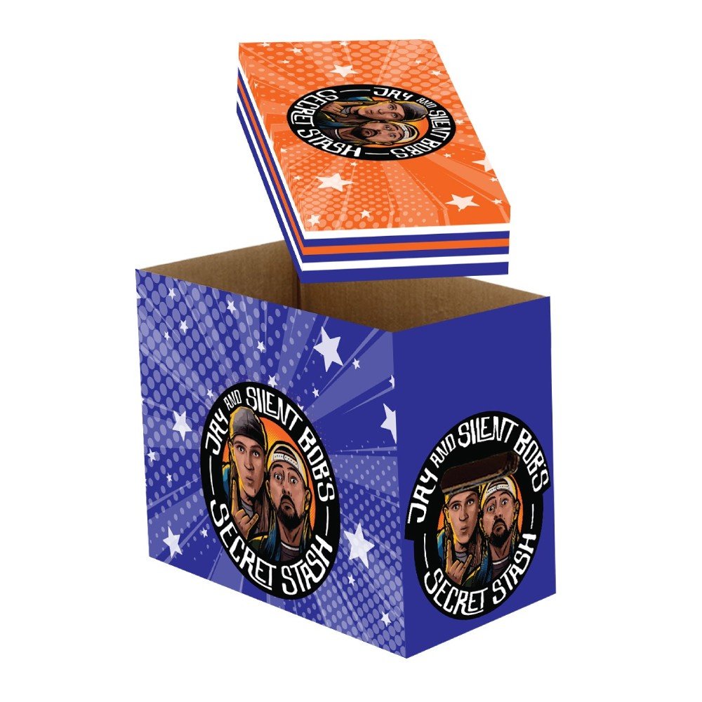 PREORDER Short Comic Book Storage Box: Jay & Silent Bob's Secret Stash